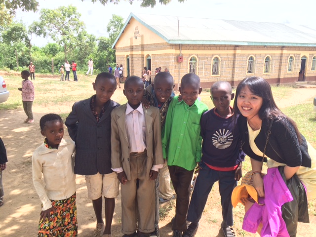 Jiai Zhang in Kenya