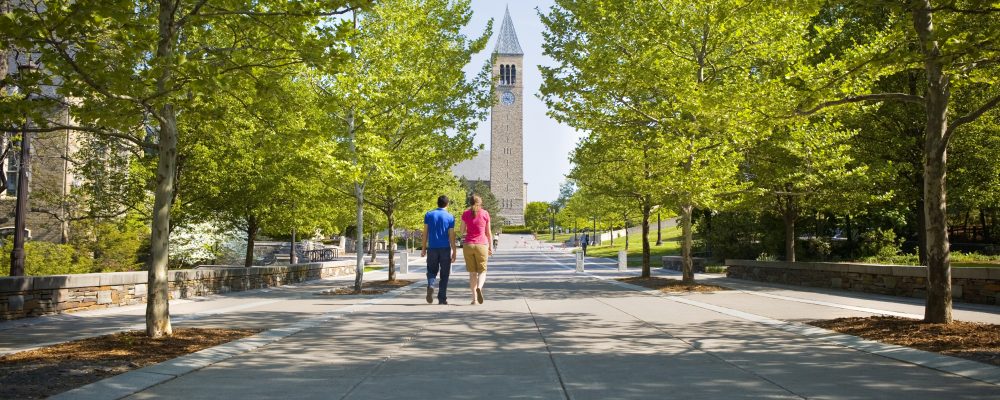 Students on Ho Plaza