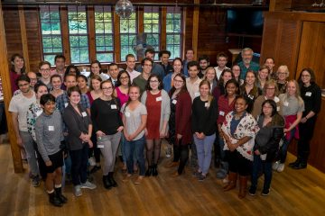 Students at the Graduate NSF Reception