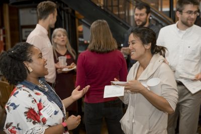 Students at the Graduate NSF Reception