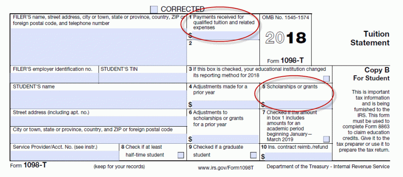 Understanding the 1098-T Form : Graduate School