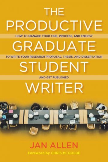 Cover of The Productive Writer by Jan Allen