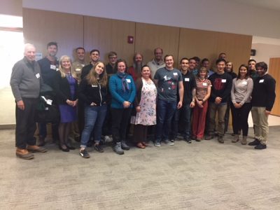 Student veterans at 2019 Veterans Dinner