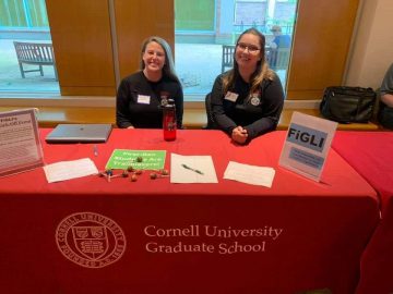 Taylor Brown and Rachel King at the Diversity and Inclusion Welcome Reception.