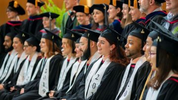 Members of the inaugural Master of Public Health class