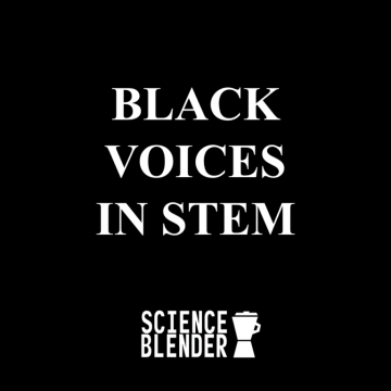 Black Voices in STEM with Science Blender logo