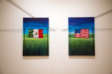 Paintings of flags