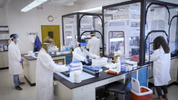 The Cornell COVID-19 testing laboratory