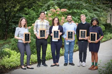 2021 Postdoc Achievement Award recipients