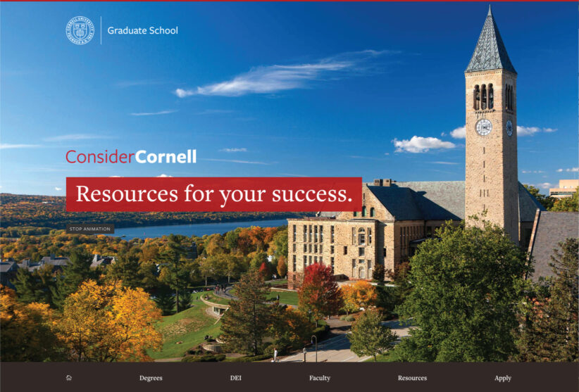 Thumbnail image of Graduate School's online brochure