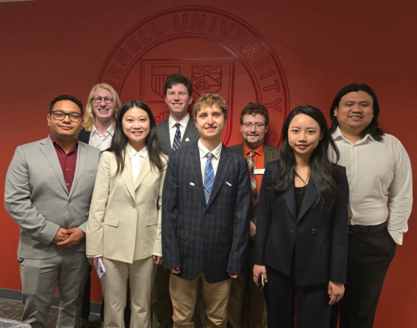 Cornell's eight Advocacy Day participants