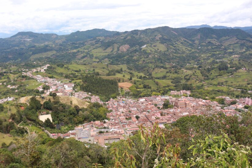 A municipality in the Colombian Andes